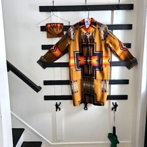 Pendleton Coat sz XL and matching hat
